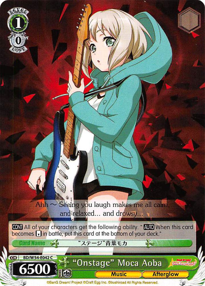 "Onstage" Moca Aoba - [BanG Dream! Girls Band Party!] | Gear Gaming Fayetteville