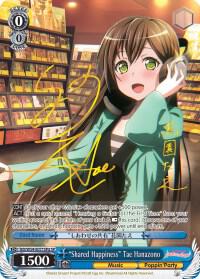"Shared Happiness" Tae Hanazono (A) (SP) - [BanG Dream! Girls Band Party!] | Gear Gaming Fayetteville