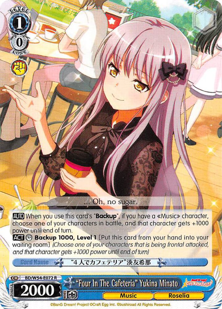 "Four In The Cafeteria" Yukina Minato - [BanG Dream! Girls Band Party!] | Gear Gaming Fayetteville