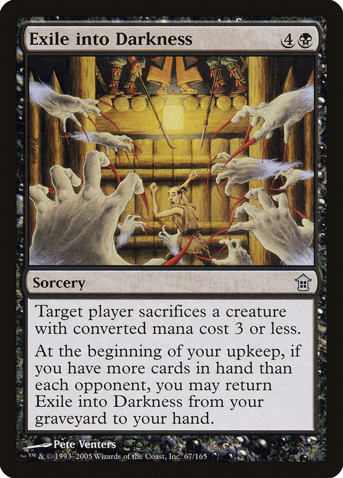 Exile into Darkness [Saviors of Kamigawa] | Gear Gaming Fayetteville