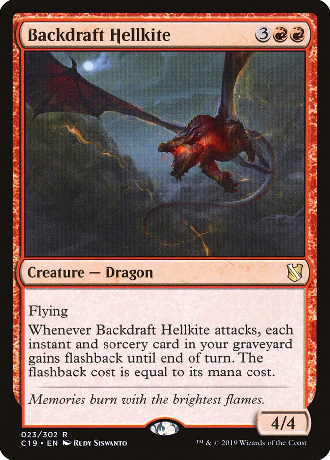 Backdraft Hellkite [Commander 2019] | Gear Gaming Fayetteville