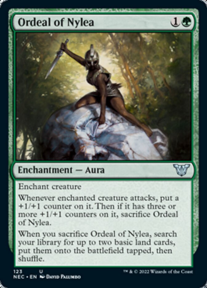 Ordeal of Nylea [Kamigawa: Neon Dynasty Commander] | Gear Gaming Fayetteville