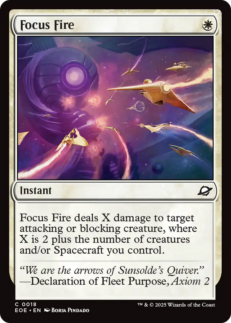 Focus Fire [Edge of Eternities] | Gear Gaming Fayetteville