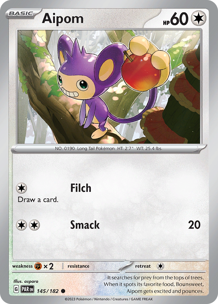 Aipom (145/182) [Scarlet & Violet: Paradox Rift] | Gear Gaming Fayetteville