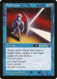 Deflection (Oversized) [Oversize Cards] | Gear Gaming Fayetteville