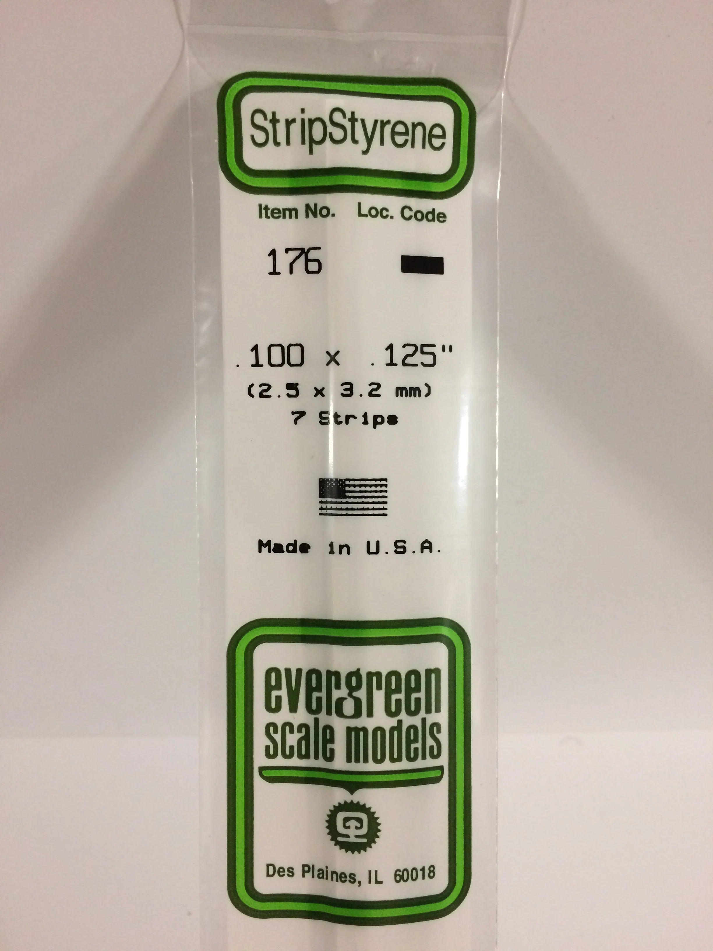 176 - .100" X .125" OPAQUE WHITE POLYSTYRENE STRIP | Gear Gaming Fayetteville