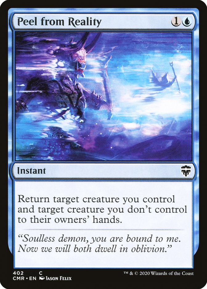 Peel from Reality [Commander Legends] | Gear Gaming Fayetteville
