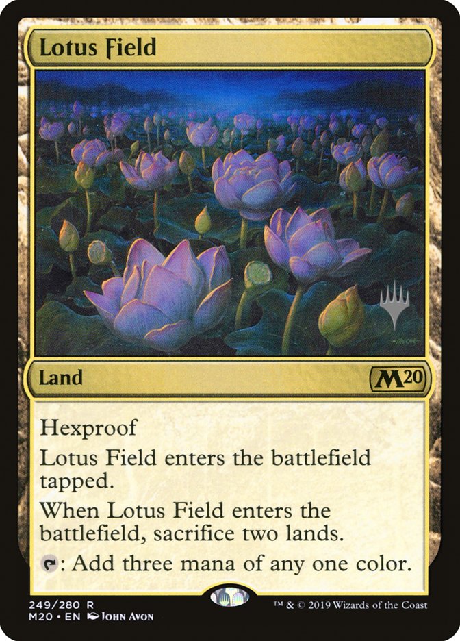 Lotus Field (Promo Pack) [Core Set 2020 Promos] | Gear Gaming Fayetteville