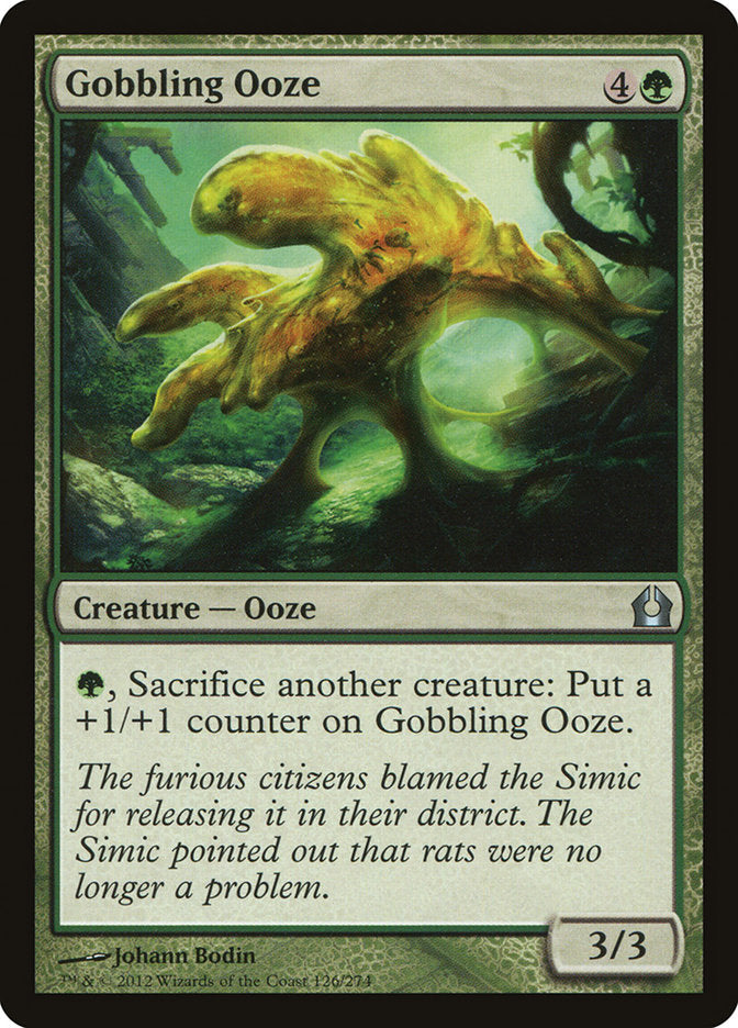 Gobbling Ooze [Return to Ravnica] | Gear Gaming Fayetteville