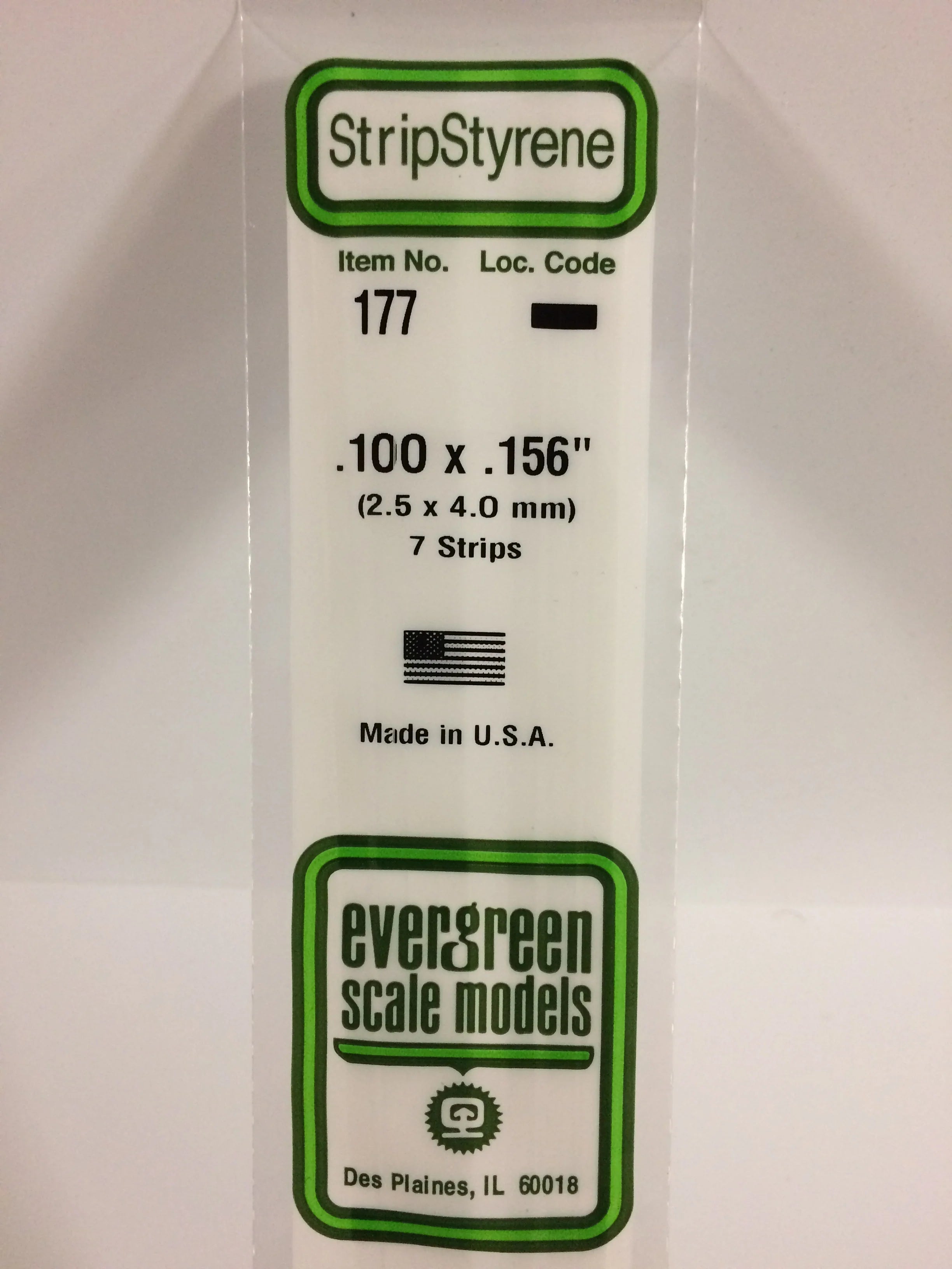 177 - .100" X .156" OPAQUE WHITE POLYSTYRENE STRIP | Gear Gaming Fayetteville