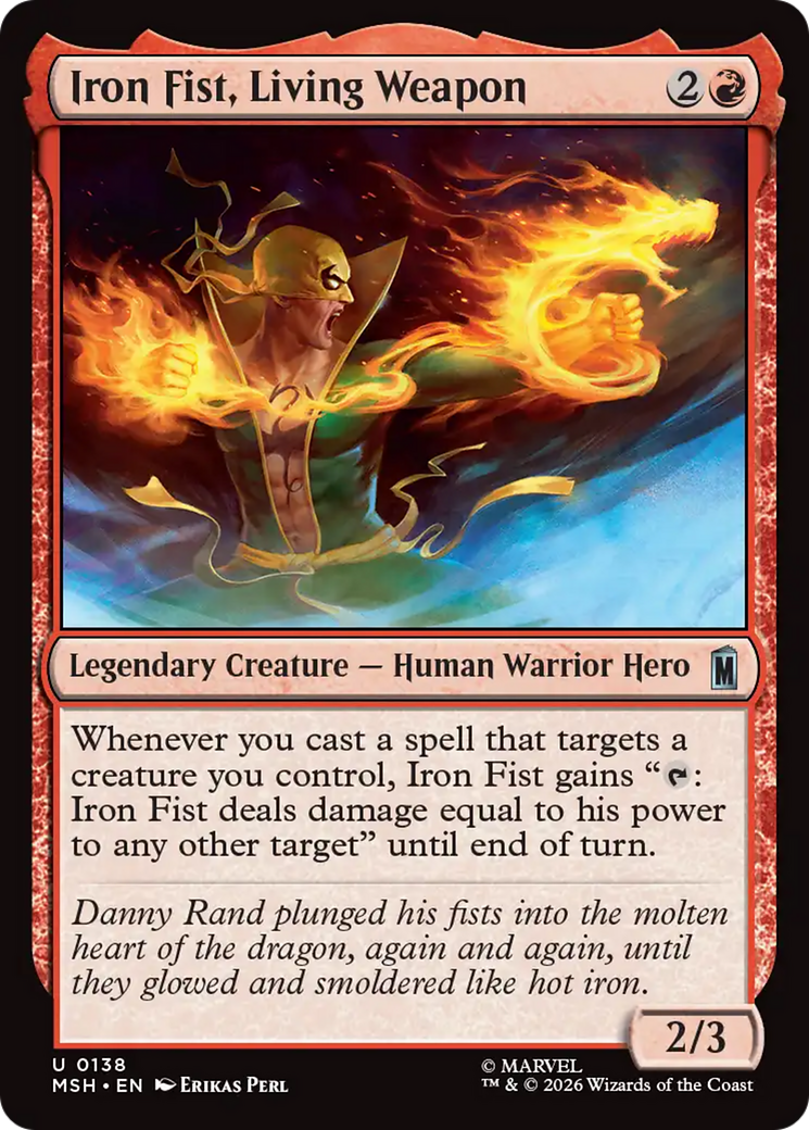 Iron Fist, Living Weapon [Marvel Super Heroes] | Gear Gaming Fayetteville