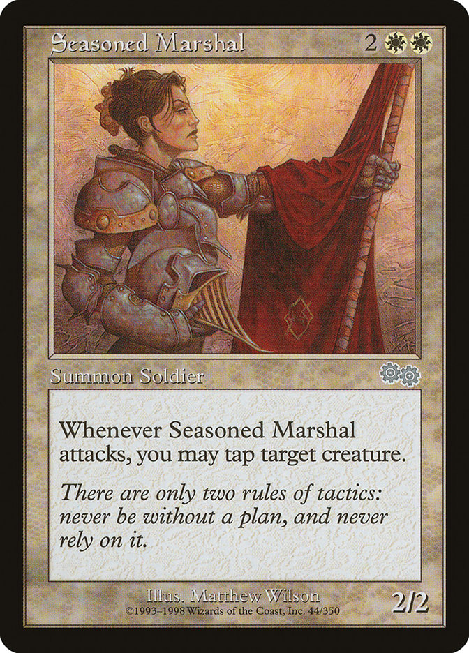 Seasoned Marshal [Urza's Saga] | Gear Gaming Fayetteville