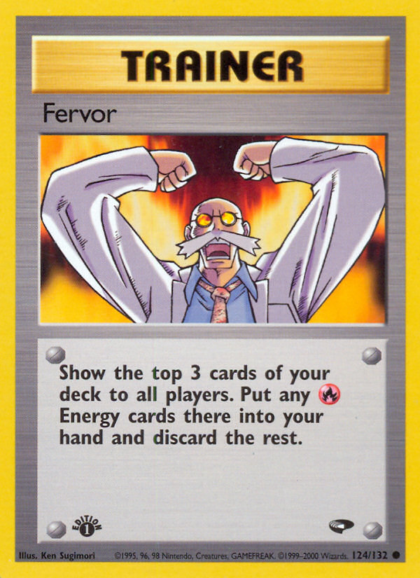 Fervor (124/132) [Gym Challenge 1st Edition] | Gear Gaming Fayetteville