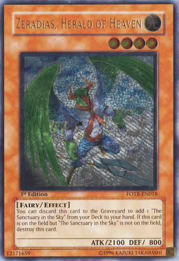 Zeradias, Herald of Heaven [FOTB-EN018] Ultimate Rare | Gear Gaming Fayetteville