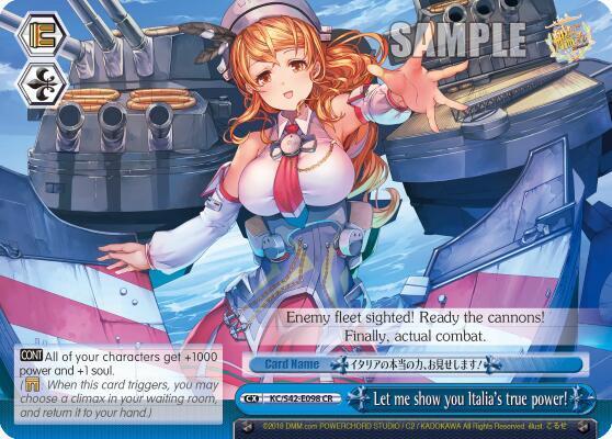 Let me show you Italia's true power! - [KanColle: Arrival! Reinforcement Fleets from Europe!] | Gear Gaming Fayetteville
