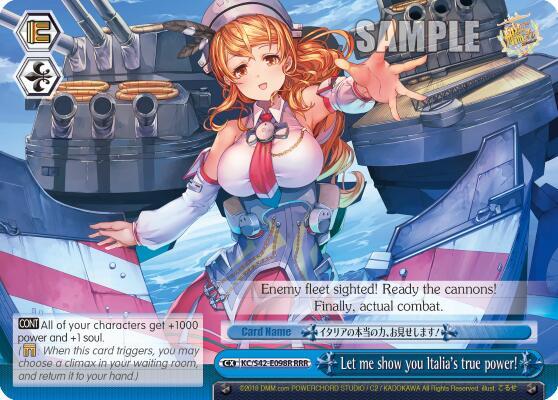 Let me show you Italia's true power! (RRR) - [KanColle: Arrival! Reinforcement Fleets from Europe!] | Gear Gaming Fayetteville