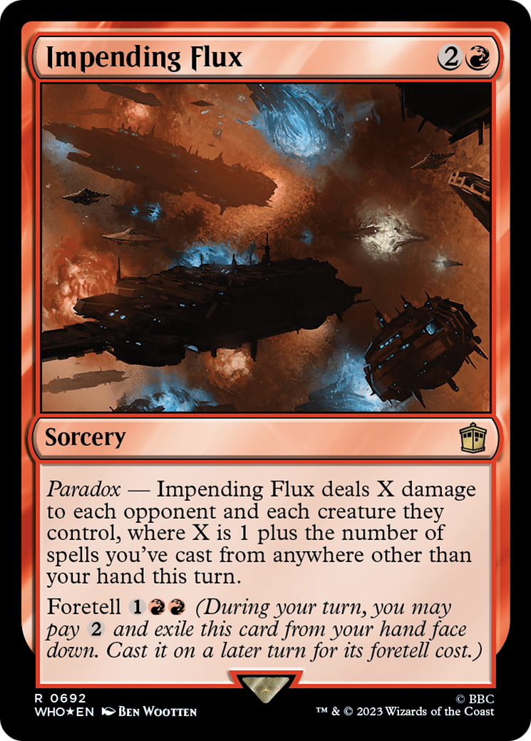 Impending Flux (Surge Foil) [Doctor Who] | Gear Gaming Fayetteville