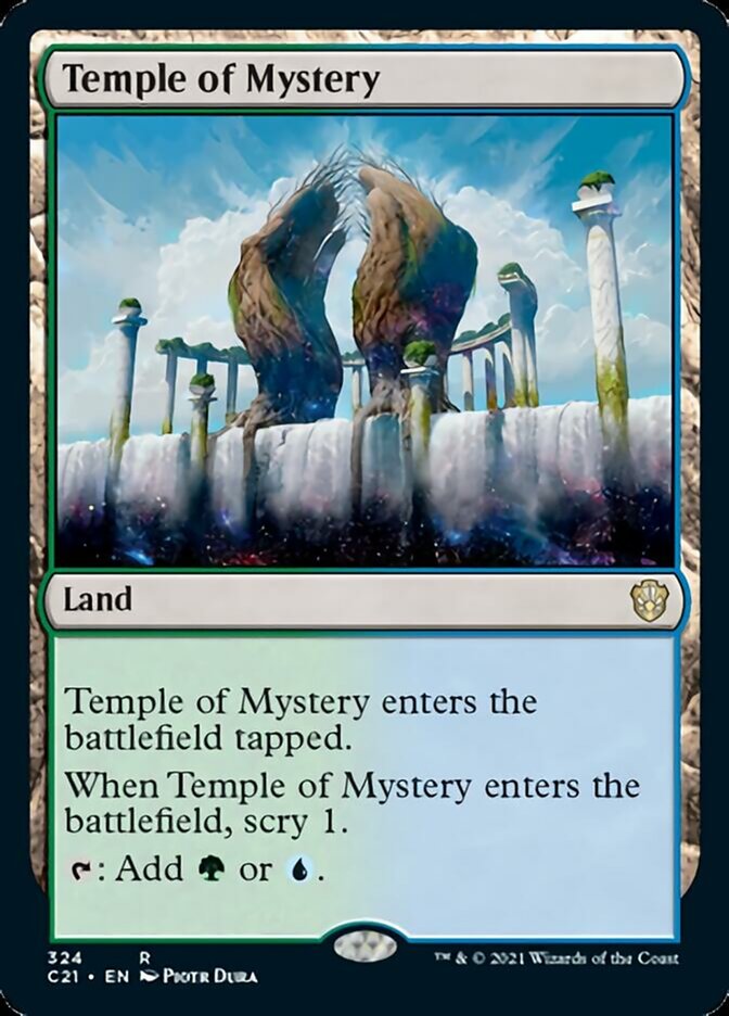 Temple of Mystery [Commander 2021] | Gear Gaming Fayetteville