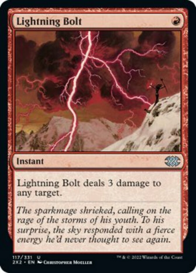 Lightning Bolt [Double Masters 2022] | Gear Gaming Fayetteville