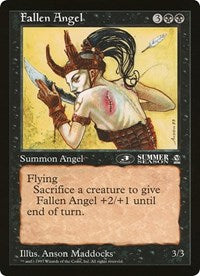 Fallen Angel (Oversized) [Oversize Cards] | Gear Gaming Fayetteville