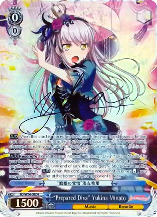 "Prepared Diva" Yukina Minato (Alternate Art Promo) - [BanG Dream! Girls Band Party!] | Gear Gaming Fayetteville