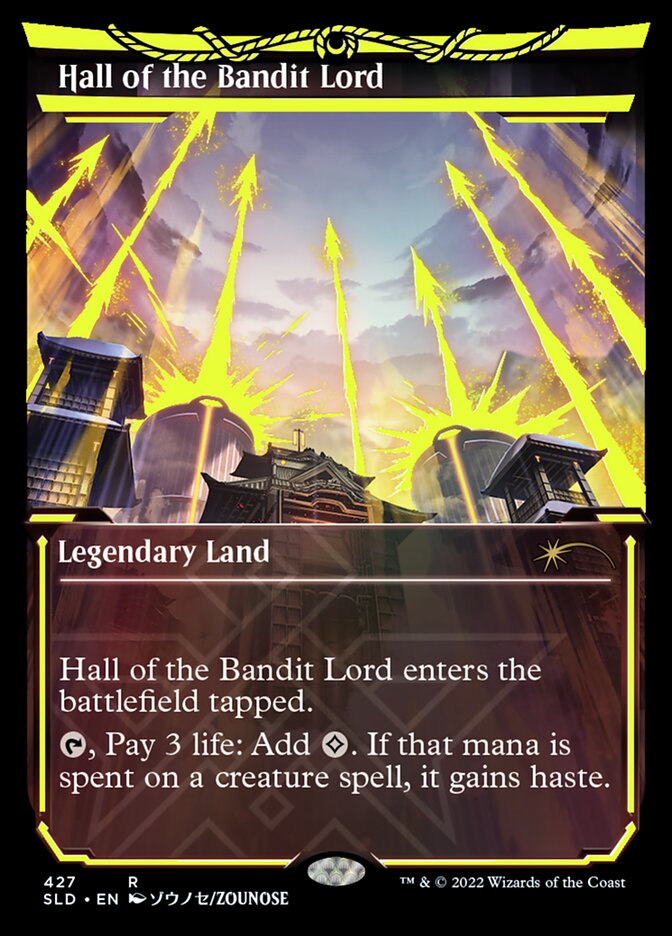 Hall of the Bandit Lord (Neon Ink Yellow) [Secret Lair Drop Series] | Gear Gaming Fayetteville