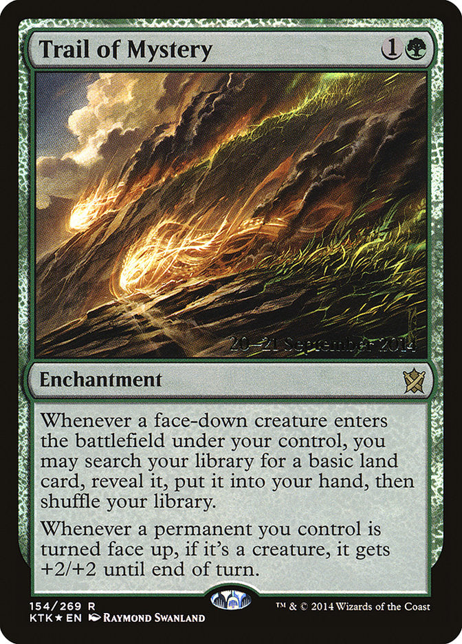Trail of Mystery [Khans of Tarkir Prerelease Promos] | Gear Gaming Fayetteville