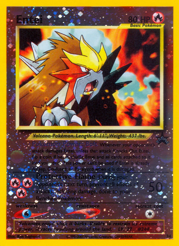 Entei (34) [Wizards of the Coast: Black Star Promos] | Gear Gaming Fayetteville