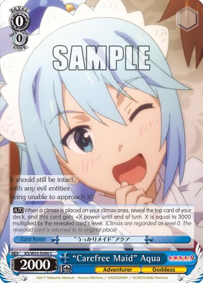 "Carefree Maid" Aqua - [KonoSuba 2] | Gear Gaming Fayetteville
