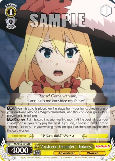 "Aristocrat Daughter" Darkness - [KonoSuba 2] | Gear Gaming Fayetteville