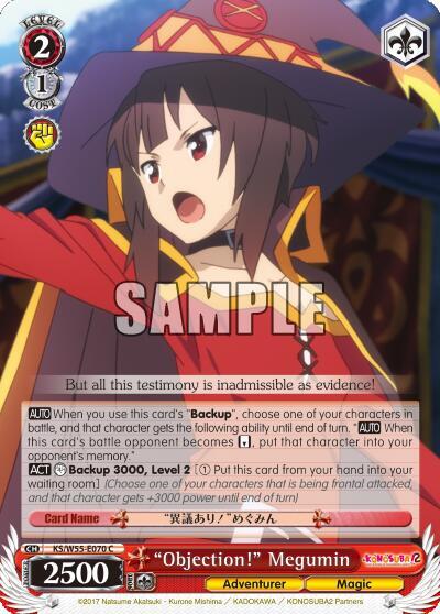 "Objection!" Megumin - [KonoSuba 2] | Gear Gaming Fayetteville
