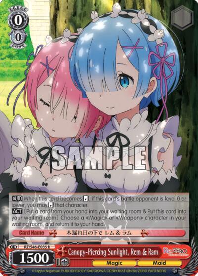 Canopy-Piercing Sunlight, Rem & Ram - [Re:ZERO] | Gear Gaming Fayetteville