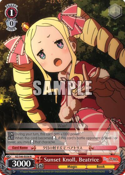 Sunset Knoll, Beatrice - [Re:ZERO] | Gear Gaming Fayetteville