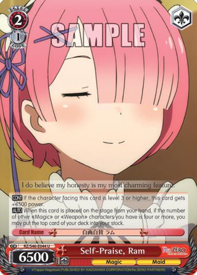 Self-Praise, Ram - [Re:ZERO] | Gear Gaming Fayetteville