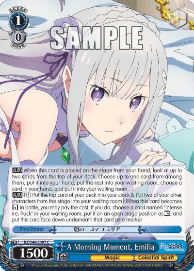 A Morning Moment, Emilia - [Re:ZERO] | Gear Gaming Fayetteville