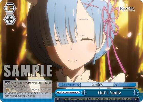 Oni's Smile - [Re:ZERO] | Gear Gaming Fayetteville