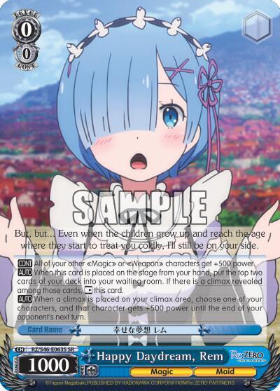Happy Daydream, Rem (SR) - [Re:ZERO] | Gear Gaming Fayetteville
