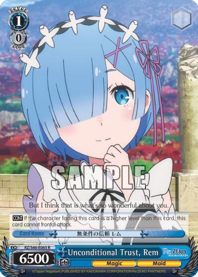 Unconditional Trust, Rem - [Re:ZERO] | Gear Gaming Fayetteville