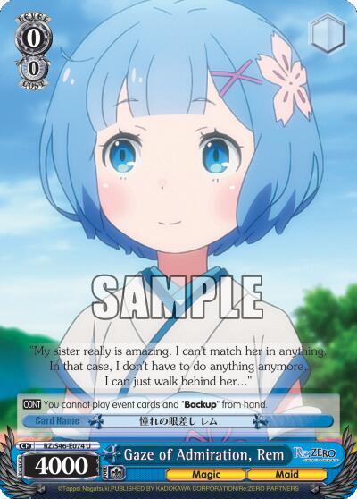 Gaze of Admiration, Rem - [Re:ZERO] | Gear Gaming Fayetteville