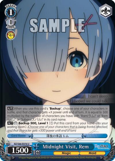 Midnight Visit, Rem - [Re:ZERO] | Gear Gaming Fayetteville