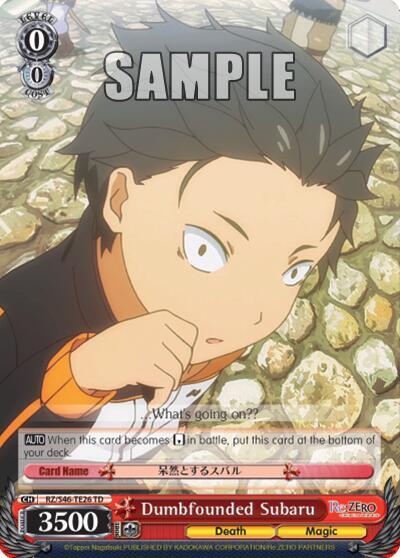 Dumbfounded Subaru - [Re:ZERO] | Gear Gaming Fayetteville