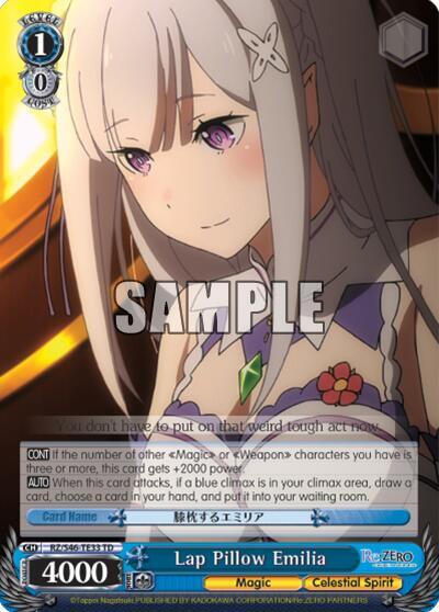 Lap Pillow Emilia - [Re:ZERO] | Gear Gaming Fayetteville