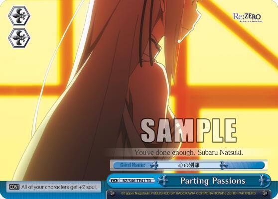 Parting Passions - [Re:ZERO] | Gear Gaming Fayetteville