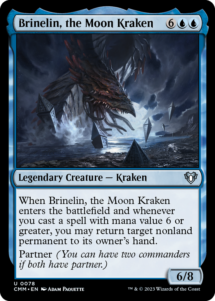 Brinelin, the Moon Kraken [Commander Masters] | Gear Gaming Fayetteville