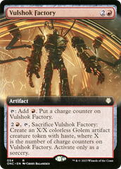 Vulshok Factory (Extended Art) [Phyrexia: All Will Be One Commander] | Gear Gaming Fayetteville