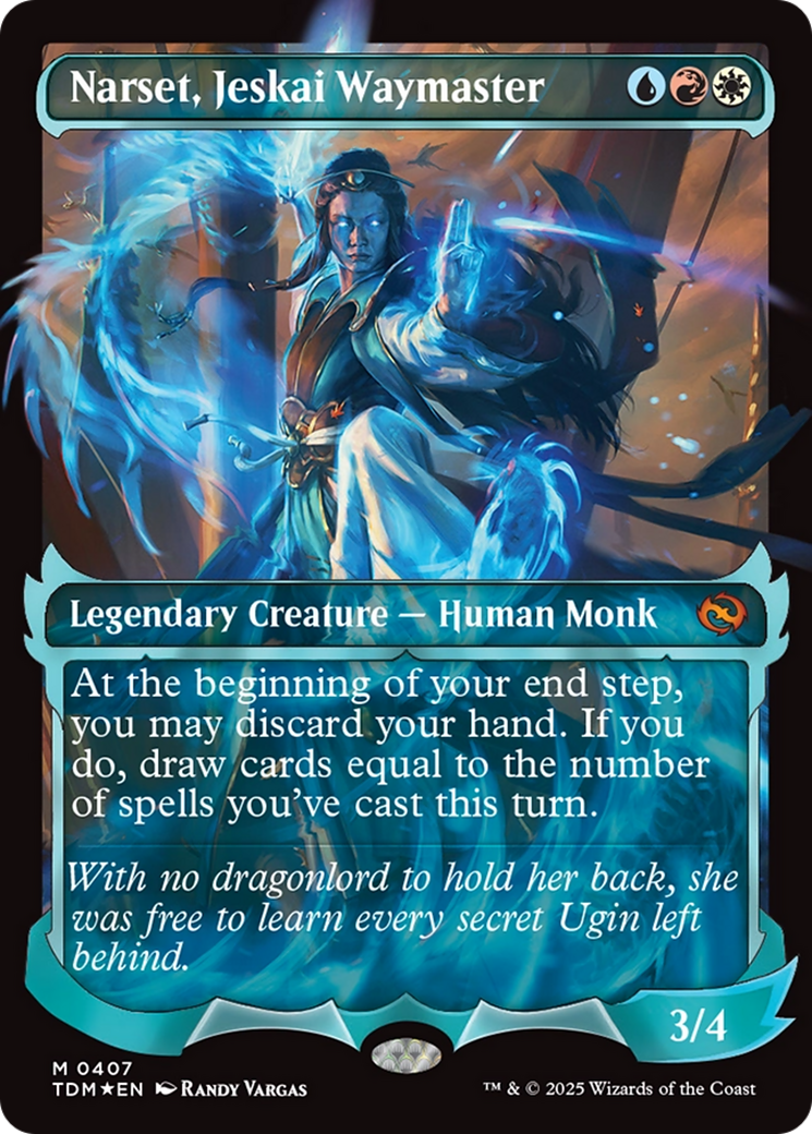 Narset, Jeskai Waymaster (Showcase) [Tarkir: Dragonstorm] | Gear Gaming Fayetteville