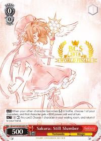 Sakura: Still Slumber (2018 World Finals) - [Bushiroad Event Cards] | Gear Gaming Fayetteville