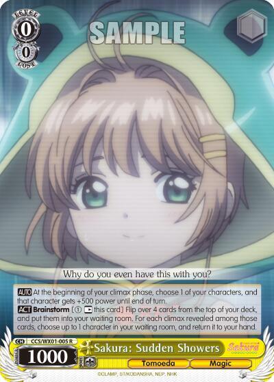 Sakura: Sudden Showers - [Cardcaptor Sakura: Clear Card] | Gear Gaming Fayetteville