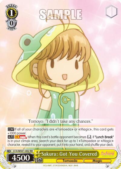 Sakura: Got You Covered - [Cardcaptor Sakura: Clear Card] | Gear Gaming Fayetteville