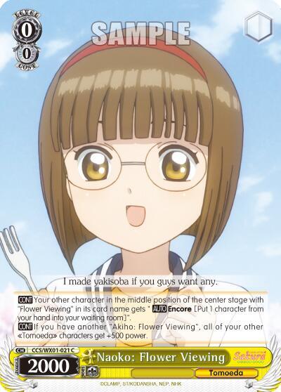 Naoko: Flower Viewing - [Cardcaptor Sakura: Clear Card] | Gear Gaming Fayetteville